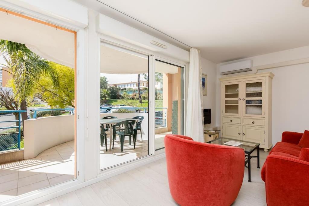 Domaine Des Palmiers - Piscine- Parking - Tennis - Clim Cannes Dış mekan fotoğraf